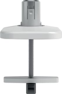 Viewprime Durchtisch-Befestigung für einzelnen Monitorarm (65110) weiß