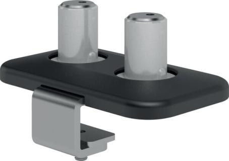 Vieprime Tischklemmen-Befestigung S für dualen Monitorarm (65213) schwarz