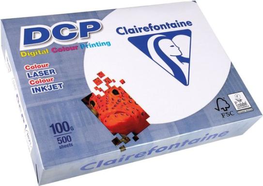 DCP Papier für Farblaserdrucker,- Kopier A4 ws 100g, 500 Blatt