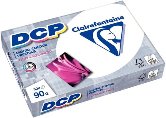 DCP Papier für Farblaserdrucker,- Kopierer ws A4 90g, 500Bl.