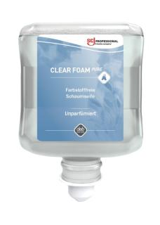 Schaumseife Clear Foam Pure, 1 Liter, Kartusche,