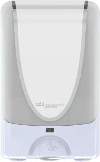 Deb TouchFree Spender Chrom, für 1,2 Liter-Kartusche,Ersatz: schwarz