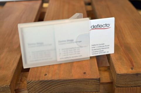 Visitenkartenetui Smart Card 20 Karten mit Clipverschluss