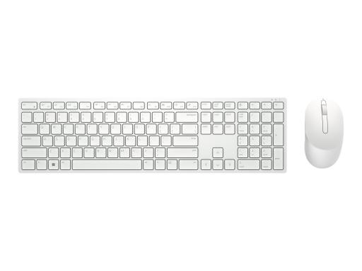DELL Pro Wireless Keyboard and Mouse - KM5221W - German (QWERTZ) - White