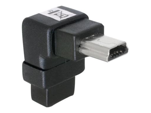 DELOCK Adapter USB-B mini 5pin St / Bu 90Gradgewink.
