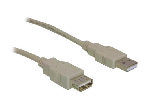 DELOCK Kabel USB 2.0 Verlaengerung, A/A 1,8m S/B