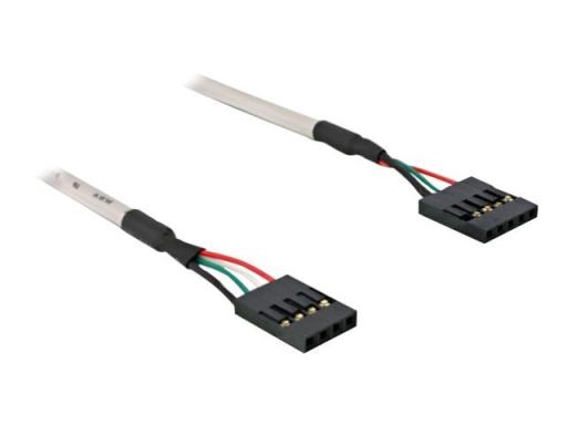 DELOCK Kabel USB Pinheader 4pin/5pin Buchse-Buchse