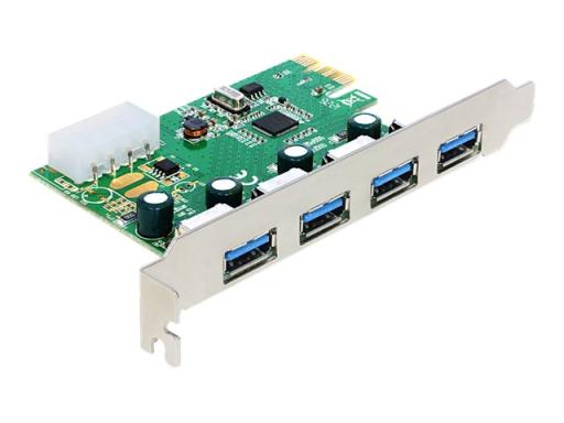 DELOCK PCIe  USB 3.0 4 Port NEC-Chipset
