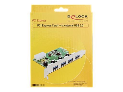 Image DELOCK_PCIe_USB_30_4_Port_NEC-Chipset_img2_3721103.jpg Image