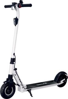 E-Scooter mit Alurahmen SEL-80130F Fast, bis 25 km/h, weiß, faltbar