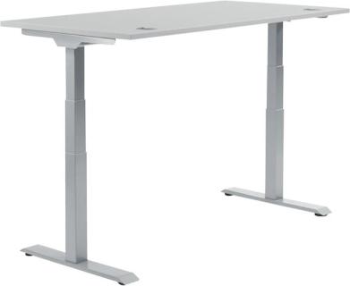 Tisch FLEX MODUL, 2000x800x605, grau, (H x B x T) 605-1255 x 800 x 2000 mm,