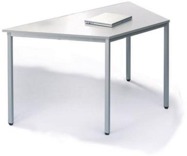 Mehrzwecktisch 1600 x 800 x 800 mm Höhe 720 mm, Trapetztisch,