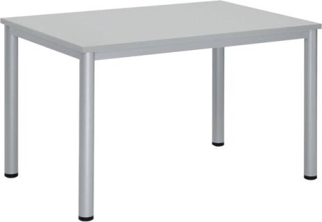 Besprechungstisch BASE-MODUL Q, Platte,nstärke 25 mm, Platte,lichtgrau
