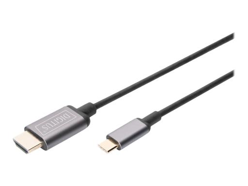 DIGITUS - Videoschnittstellen-Converter - HDMI / USB 3.1 - USB-C (M) bis HDMI (