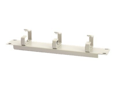 DIGITUS 10zoll Kabel Management Panel 1HE 3 Ringe Farbe Grau RAL 7035