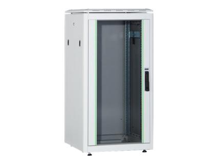 DIGITUS 26U Netzwerkschrank Unique 1342x800x800mm Farbe Grau RAL 7035