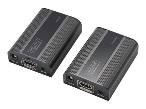 DIGITUS 4K HDMI Extender Set HDMI 2.0 30/60m over network cable Cat 6 6a 7 UHD 