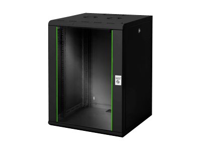 DIGITUS ASSMANN DIGITUS Wandgehäuse - 600 x 600 mm 16HE, Schwarz (DN-19 16U-6/6