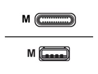 DIGITUS ASSMANN USB Type-C Anschlusskabel Type-C - A St/ St 3,0 m 3A 480MB 2.0 