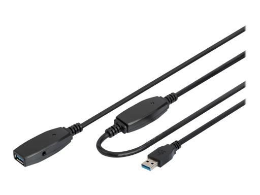 DIGITUS Aktives USB 3.0 Verlängerungskabel, 15 m