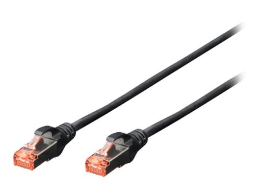 DIGITUS CAT6 S-FTP Patchkabel 10m,5 St schwarz
