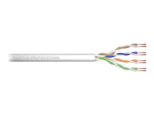 DIGITUS CAT 5e U-UTP Roh-Patchkabel Lange 305 m Box AWG 26/7 PVC Simplex Farbe 