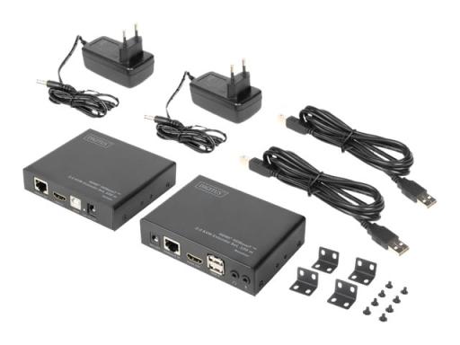 DIGITUS HDMI® HDBaseT 2.0 KVM Extender Set, 100 m ( DS-55505 )