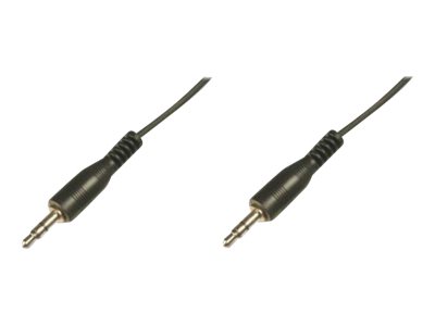 DIGITUS Klinke Audio Anschlusskabel [1x Klinkenstecker 3.5 mm - 1x Klinkensteck