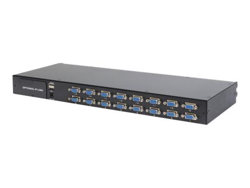 DIGITUS Konsole 17"TFT, 16 P.Touch.,DE
