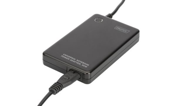 DIGITUS Notebook Netzteil Slim mit LED 90W out 15/16/18/18.5/19/19.5/20VoltDC I