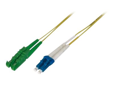 DIGITUS Professional - Patch-Kabel - E2000/APC Single Mode (M) - LC-Monomode (M