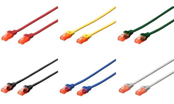 DIGITUS Professional - Patch-Kabel - RJ-45 (M) bis RJ-45 (M) - 10,0m - UTP - CA