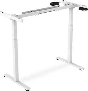 DIGITUS Schreibtischgestell, höhenverstellbar, weiß