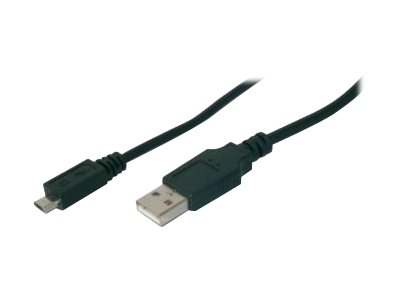 DIGITUS USB 2.0 Anschlusskabel,Typ A - micro B,St/