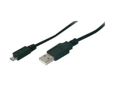 DIGITUS USB Anschlusskabel, Typ A - micro B, St/St