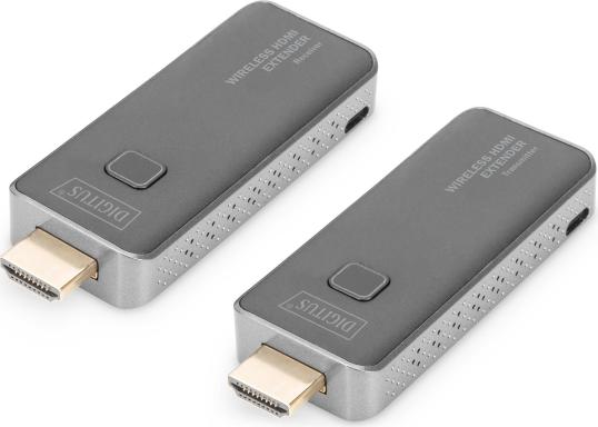 DIGITUS Wireless HDMI Extender Set, 50 m, schwarz