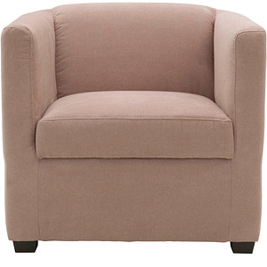 DOMO Collection Sessel BOB rosa