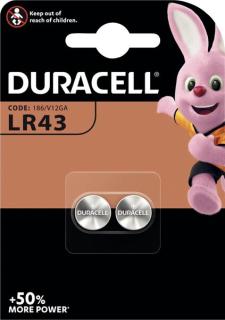 Knopfzelle, LR43, Electronics, 2er Pack, Alkaline, 1,5V, 73 mAh