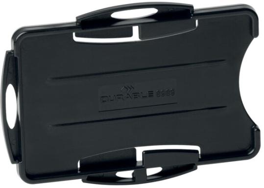 DURABLE Ausweishalter "ECO", für 2 Karten, schwarz