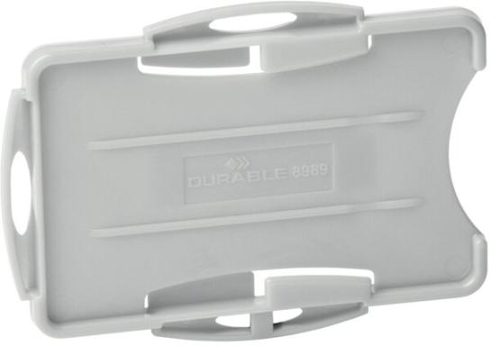 DURABLE Ausweishalter "ECO", für 2 Karten, grau