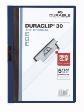 DURABLE DURACLIP® 30 A4 - Blau - PVC - A4 (2200-28)