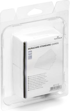 DURABLE Duracard Plastikkarten Standard 100 Stück weiß
