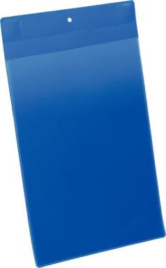 DURABLE Neodym-Magnettasche, DIN A4 hoch, blau mit 2 eingeschweißten Neodym Sta