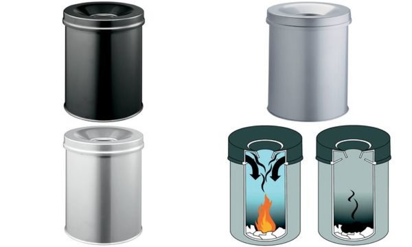 Image DURABLE_Papierkorb_SAFE_rund_15_Liter_grau_img0_4240378.jpg Image