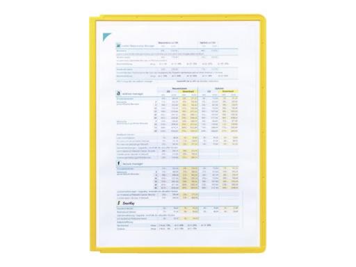 DURABLE SHERPA PANEL A4 - Rahmen - Gelb - Polypropylene (PP) - A4 (5606-04)