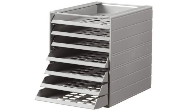 DURABLE Schubladenbox IDEALBOX BASIC 7, mit 7 Schubladen mit offenen Schubladen