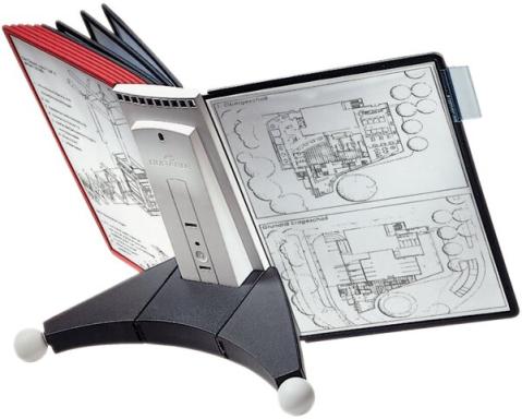 DURABLE Sichttafelständer SHERPA® TABLE 10, für: 10 Sichtt., A4, gefüllt 1 Stüc