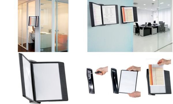 Image DURABLE_Sichttafelsystem_5854-01_sw_Wand_5854-01_img3_3843814.jpg Image