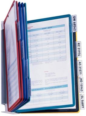 Image DURABLE_Wandhalter_mit_10_Sichttafeln_img1_3796647.jpg Image