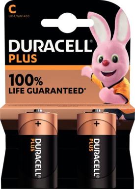 DURACELL Batterie Plus NEW -C   (MN1400/LR14) Baby      2St.